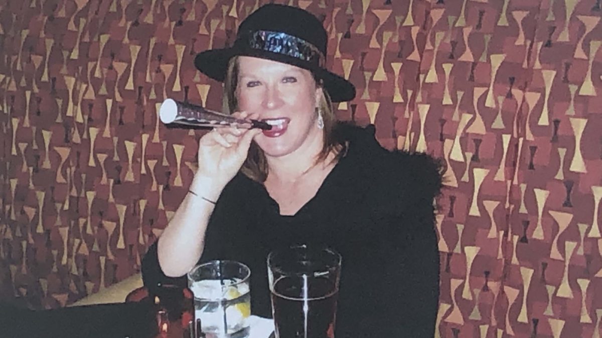 Diane Celebrating