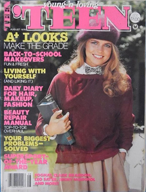 Teen magazine cover