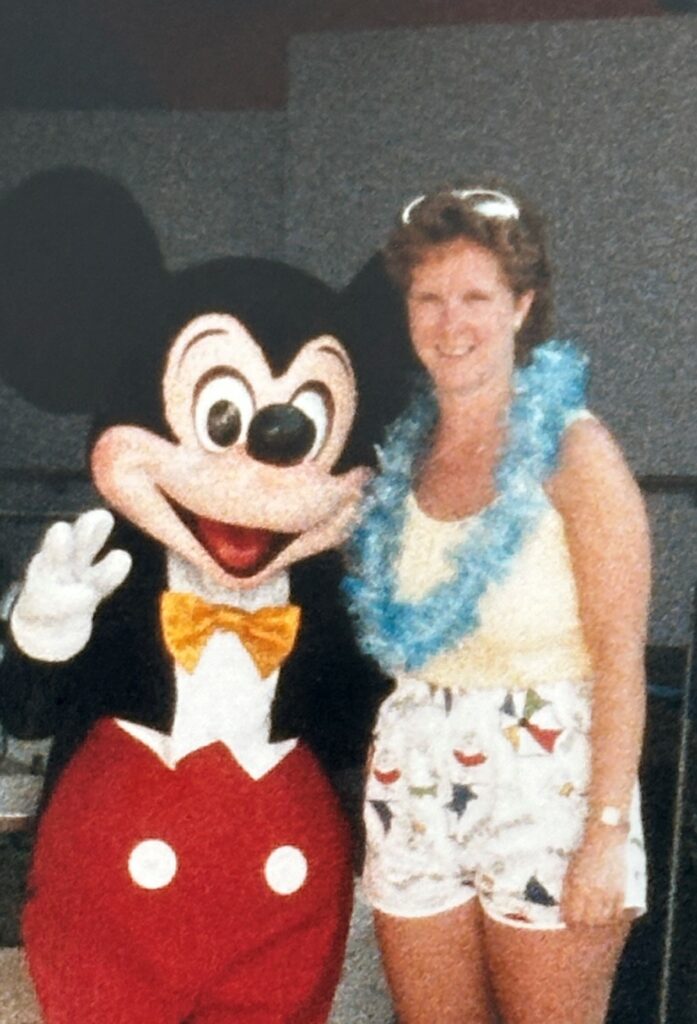 Diane - Chorale tour with Mickey