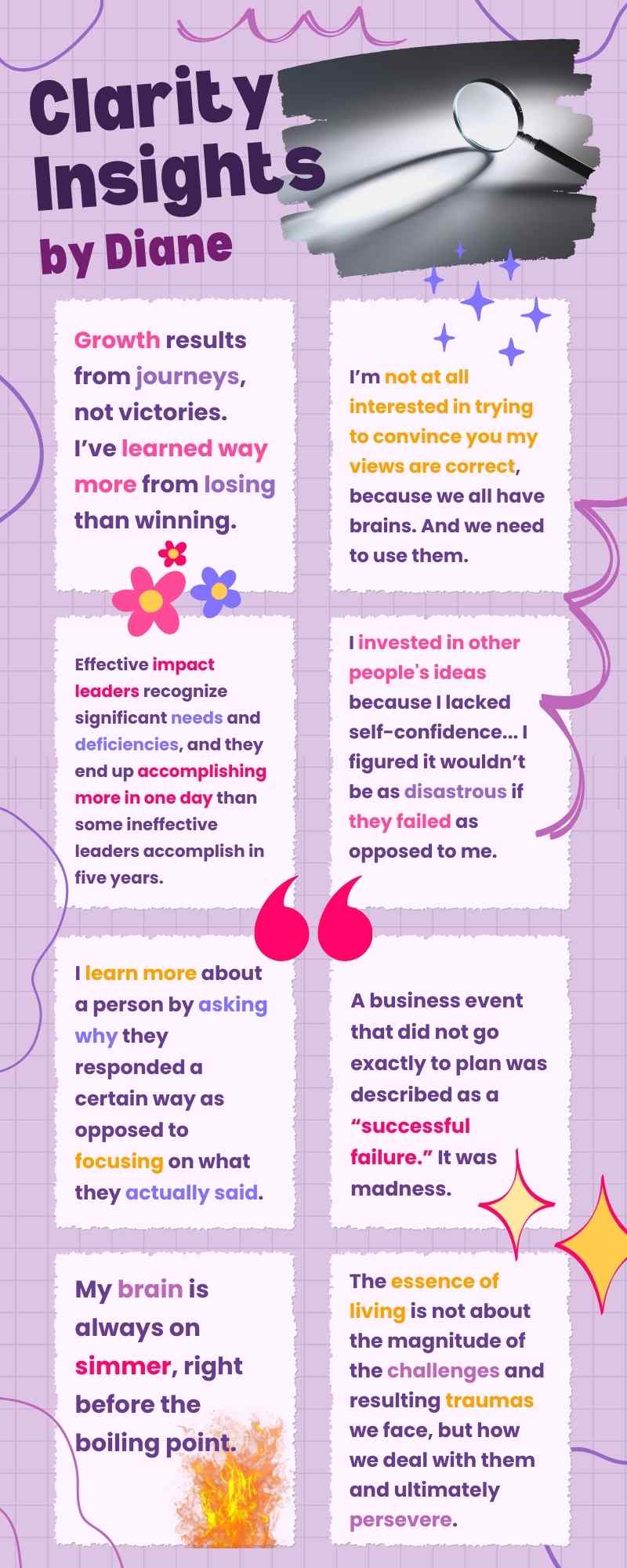 Best of . . . Diane's quotes